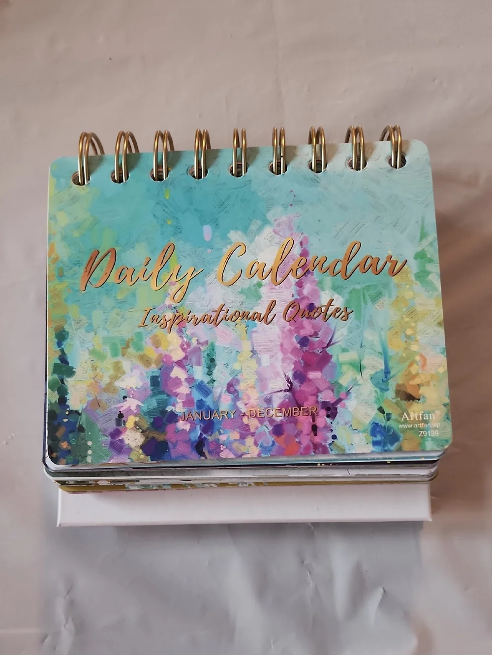 Daily Calendar Inspirational Quotes - Multicolor